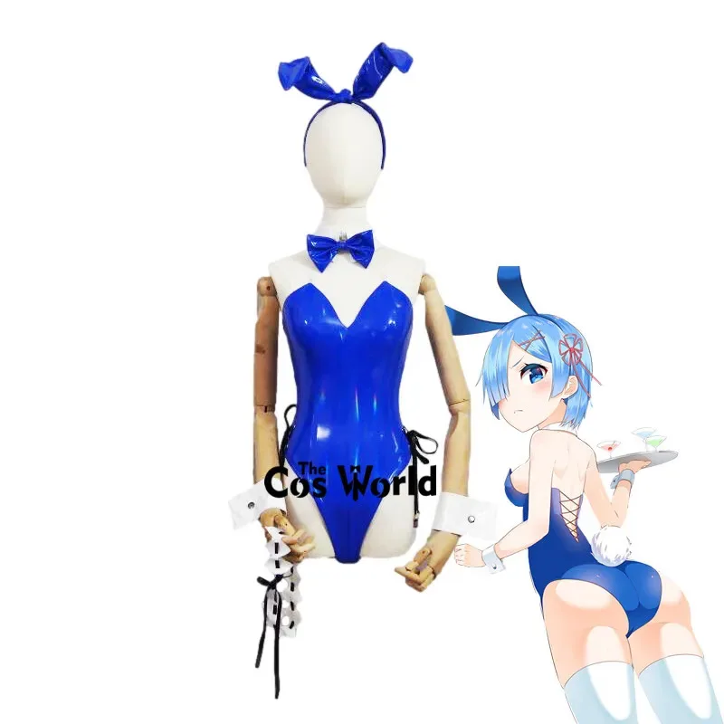 

Re Zero Remu сексуальная униформа кролика для девочек, наряды в стиле аниме, костюмы для косплея на заказ