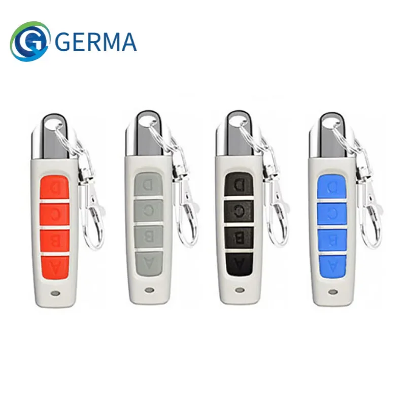 GERMA 433MHZ 4botton Remote Control  Duplicator Clone Copy learning fix code for Car Key Garage Gate Door Opener Transmitter