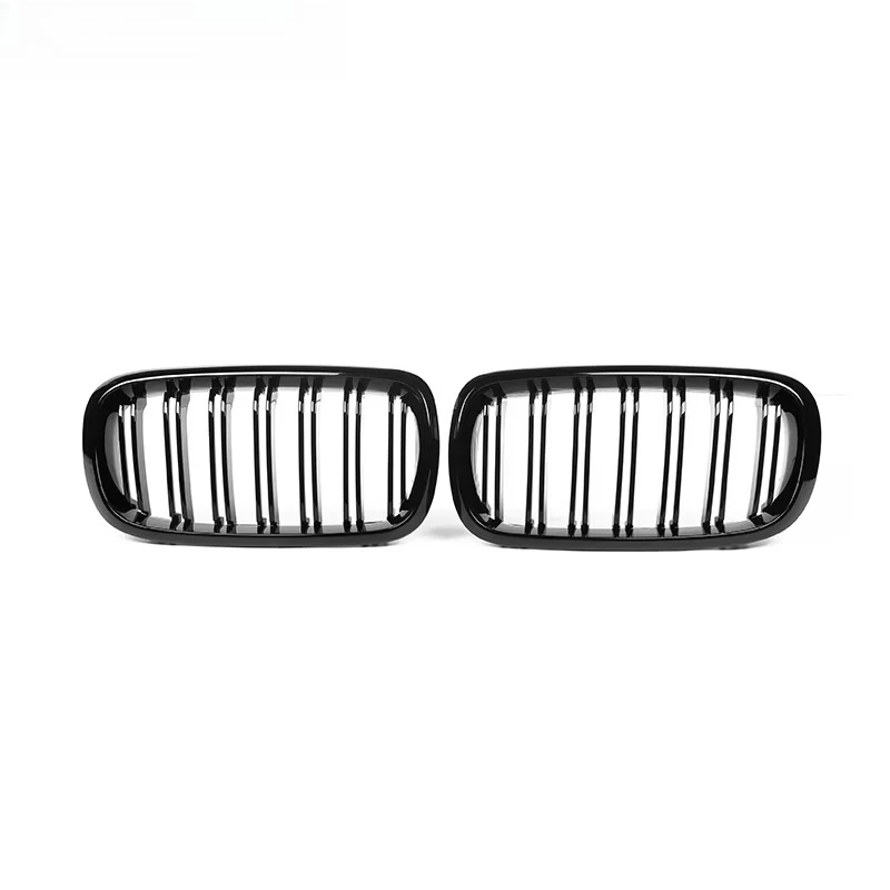 

Wholesale Gloss Black Car Front Grille Bumper Grill for X5 F15 X6 F16 F852014-2018 Dual Slats Racing Grilles Car Styling