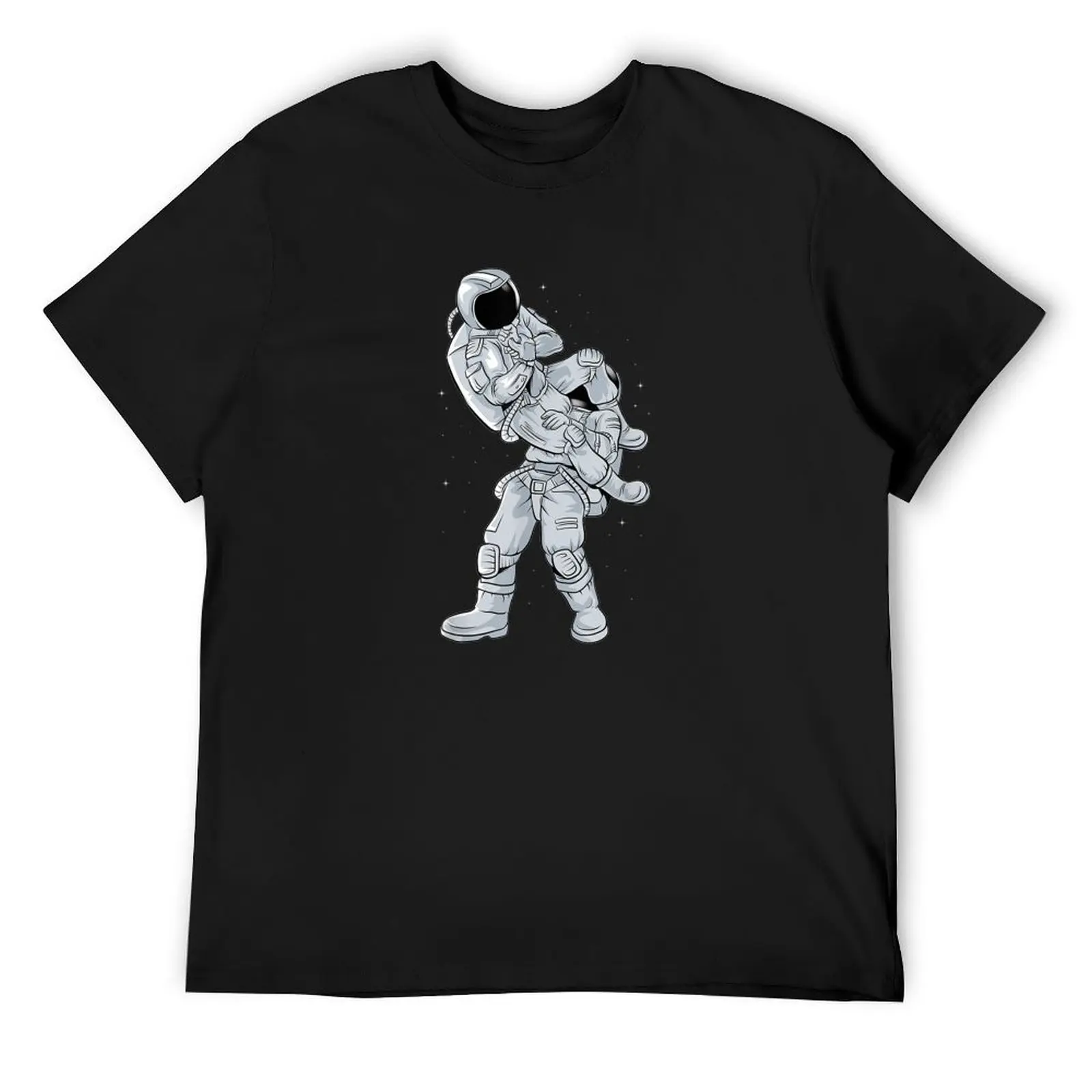 

Galaxy BJJ Astronaut Flying Armbar Jiu-Jitsu T-Shirt plus sizes oversizeds Funny t-shirts t shirt for men