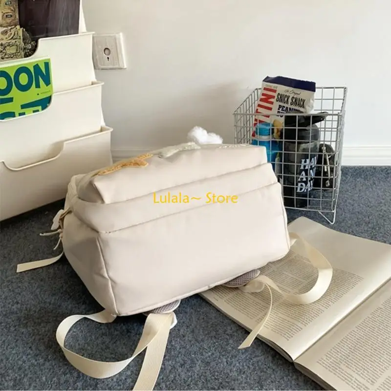 

Y4QA Fashionable Nylon Student Backpack with Adjustable Straps for a Comfortable Fit Durable & Waterproof Student Backpack