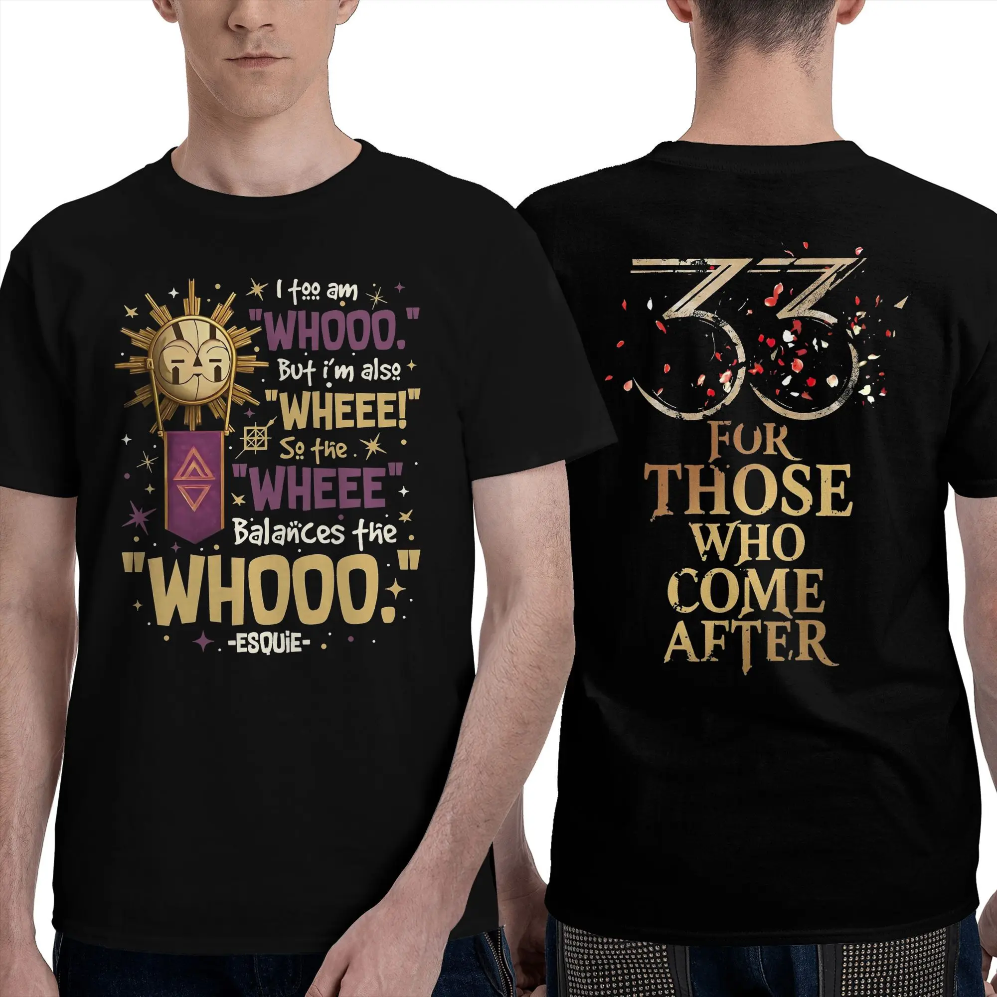 

Clair Obscur Expedition 33 For Those Who Come Video Game T Shirt Cotton 100% Man Tees Short Sleeve T Shirts Plus Size Clothes