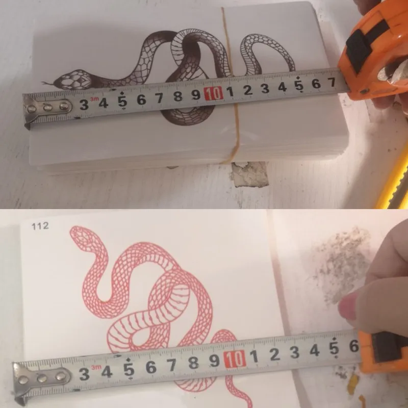 Рисунок 6 - Черная Змея Временные татуировки