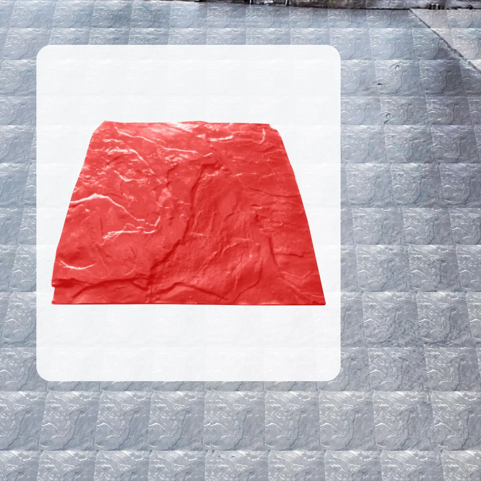 

Concrete Texture Rock Texture Realistic Stamping Tool Handcraft Decor Concrete Stamp Mat for Lawn Outdoor Ground Patio Yard