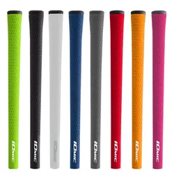 10pcs Enhanced Traction Natural Rubber Golf Grips - All Weather Performance