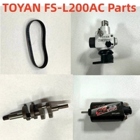 TOYAN FS-L200AC Twin Cylinder Engine Model Parts ( Carburetor / Motor / Start-up Belt / Heat Shield/ Crank Rod / Start Harness)