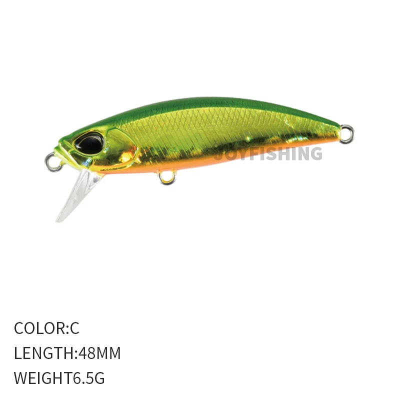 1Pcs 48mm/50mm Sinking Minnow Lure Hard Bait Wobblers Minnow Carp Fishing Lure Isca Pesca Artificial Minnow Lure for Trout Bass