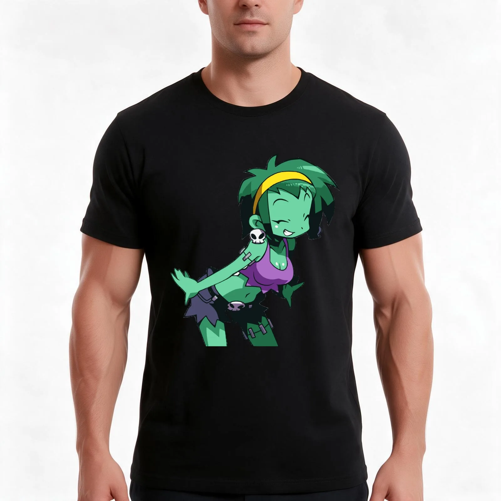Shantae | RottyTops T-Shirt Summer Casual Cotton Tee Oversized Streetwear Tops Vintage Graphic Print Loose Fit Short Sleeve