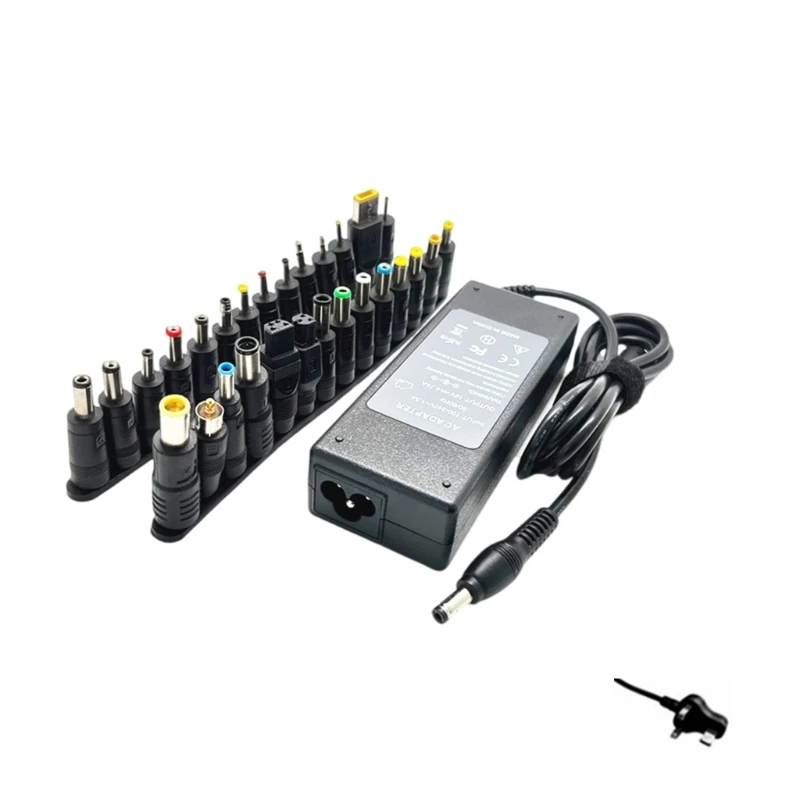 Cargador adaptadores 19V 4.74A 90W para portátiles, cable alimentación con 28 conectores