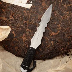 1 PCS Puerh Tea Knife Needle Puer Knife Cone Stainless Steel Metal Insert Tea Set Thickening Puer Knife Tea