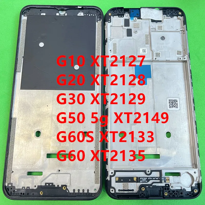 

For Motorola Moto G10 G20 G30 G50 G60 G60S Front Housing LCD Display Frame