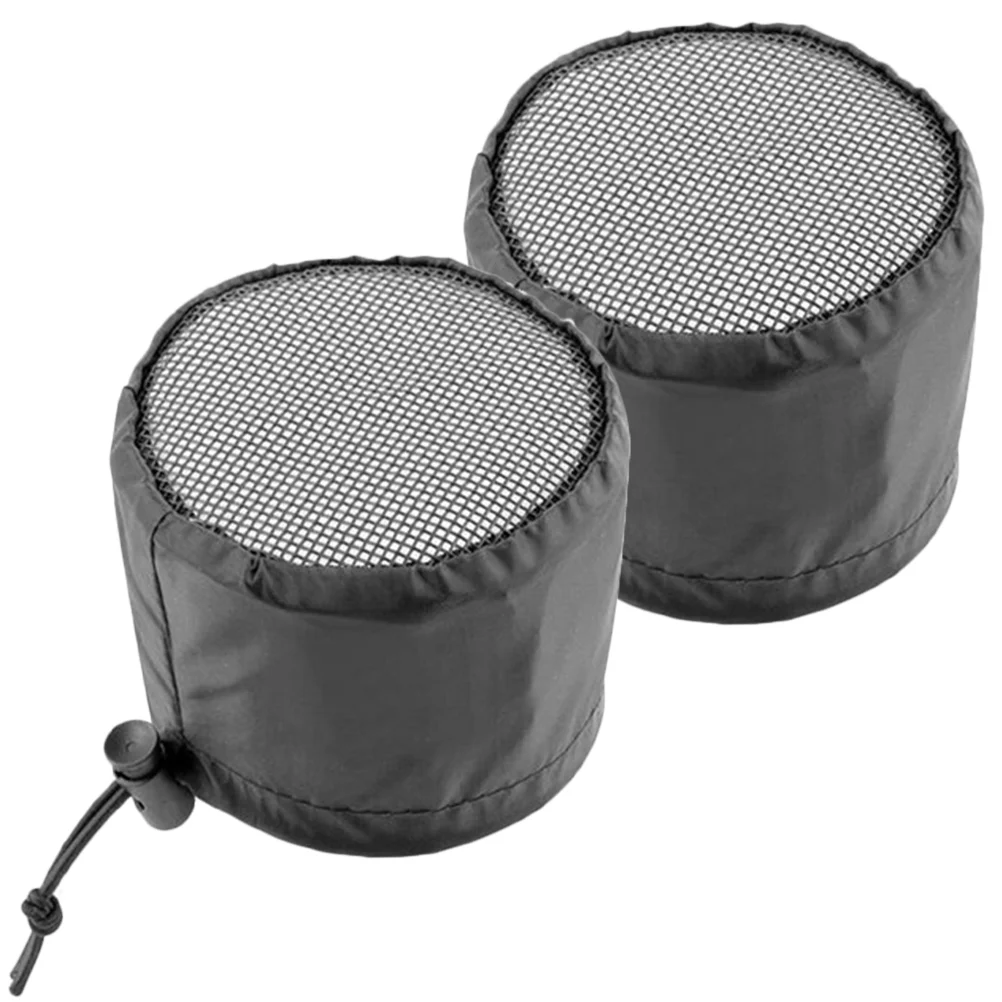 2 Pcs Plant Tent Vent Insect Net Air Ducting Filter Cover for Grow Tents Strainer with Elastic Band