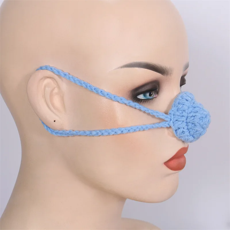 

Nose Warmer Cover Outdoor Warmth Antifreeze Nasal Protector Guard Nose Warmer Shield For Skiing Funny Party Adjustable Fit