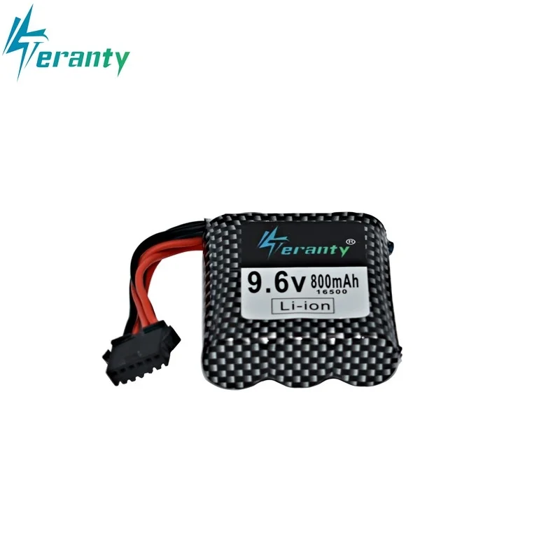 9.6v Li-ion Battery for 9115 9116 S911 S912 RC Car Truck Spare Upgrade 9.6V 800mah 9115 9116 Rechargeable battery for toys Car