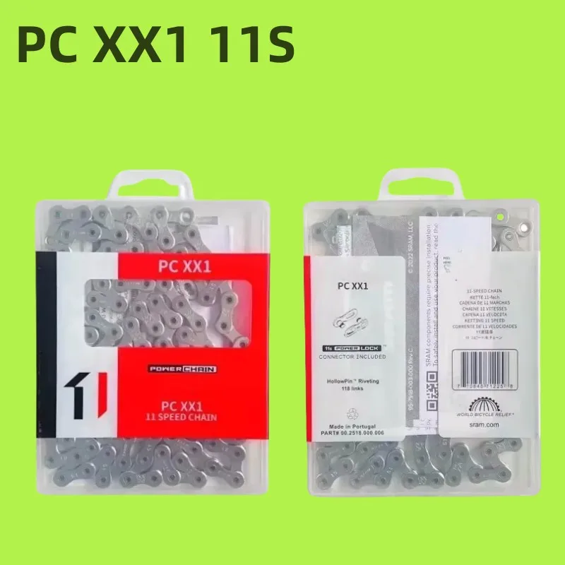 New PC XX1 1X11S 11Speed Bike Chain 11S 11V Hollow Mountain Bicycle Chain XX1 Original Sram Bicycle Chain MTB Bike Parts