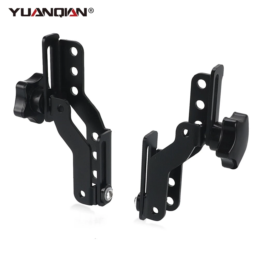 Motorcycle Windscreen Strengthen Extended Bracket Adjusters Airflow adjustable Kits For Suzuki V-STROM 1000 DL1000 2014-2019