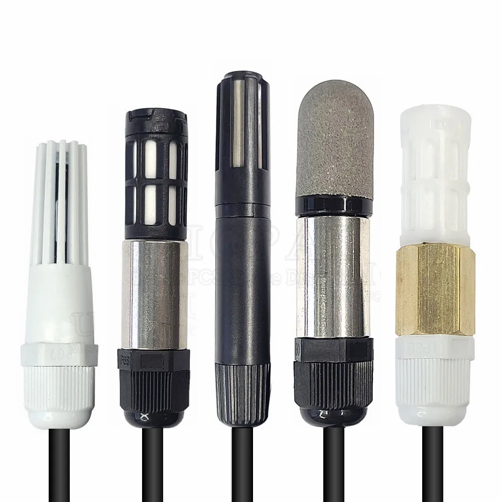 RS485 SHT30 Temperatur-Feuchtigkeitssensor-Sondenkabel für Modbus RTU PE PVC-Metallsonde Hochpräzises Sensormodul 1 m Länge – Detail 9