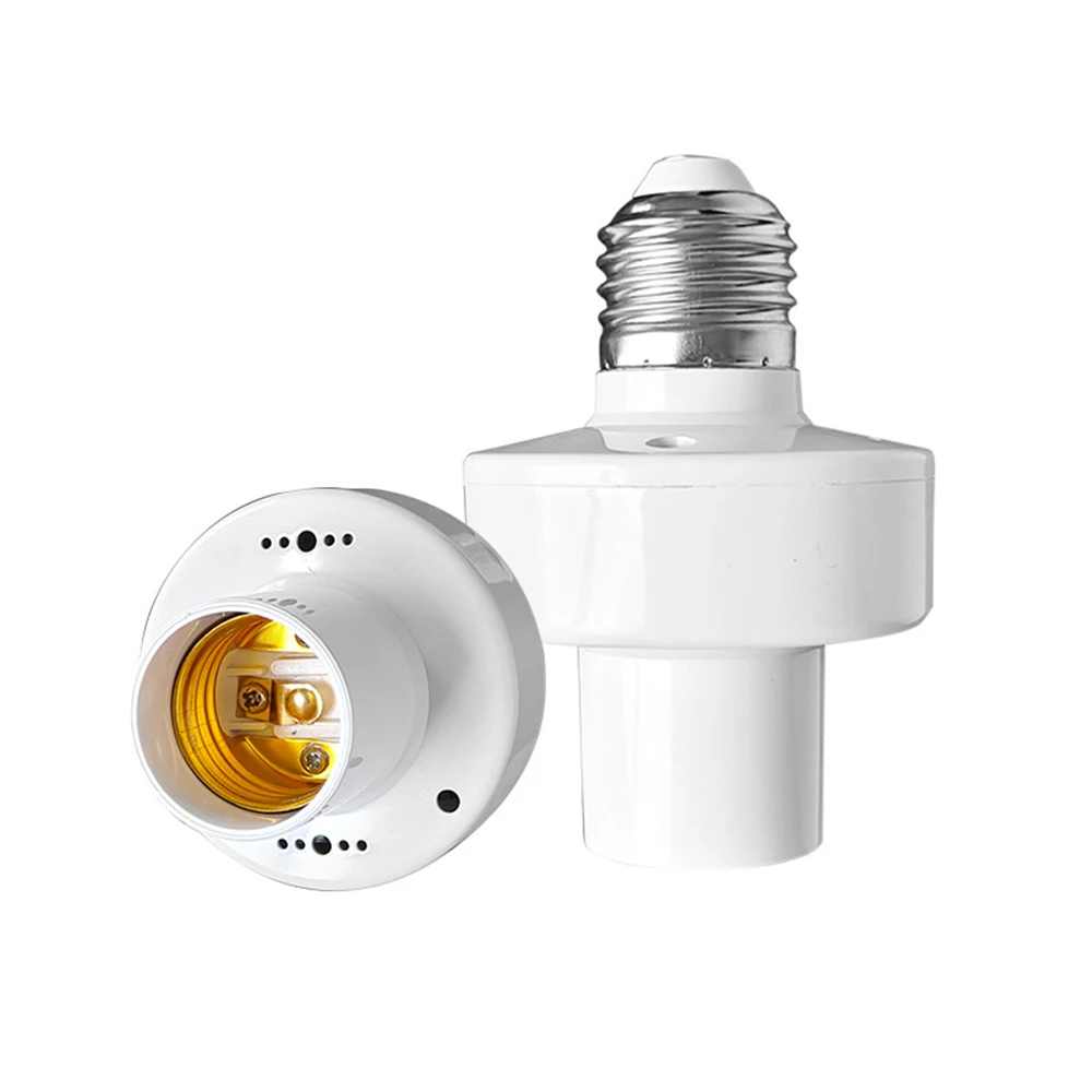 Motion Sensor Socket E27 Smart Lamp Bulb Adapter Motion Activated Light Socket Smart Auto On/Time-delay Light