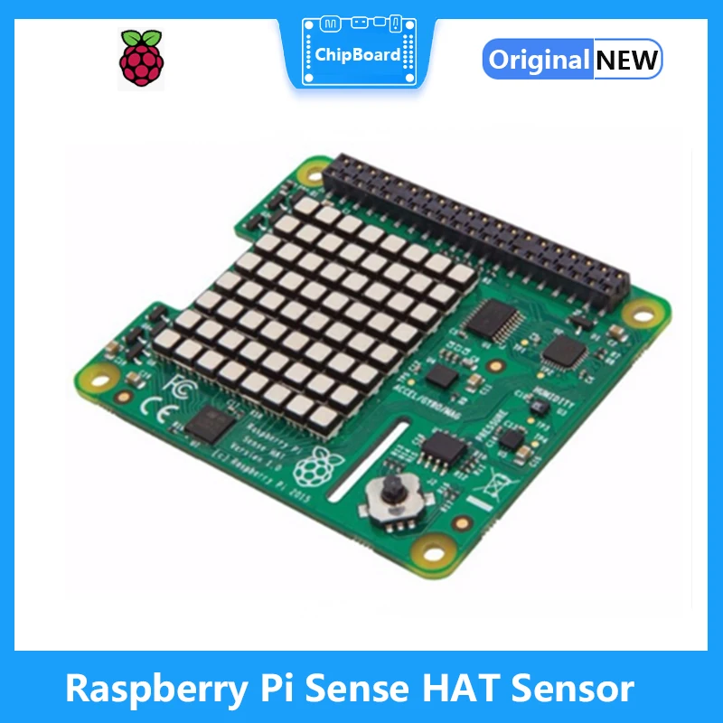 

Плата расширения датчика Raspberry Pi Sense HAT для Raspberry Pi 3B + Pi4B Pi Zero W