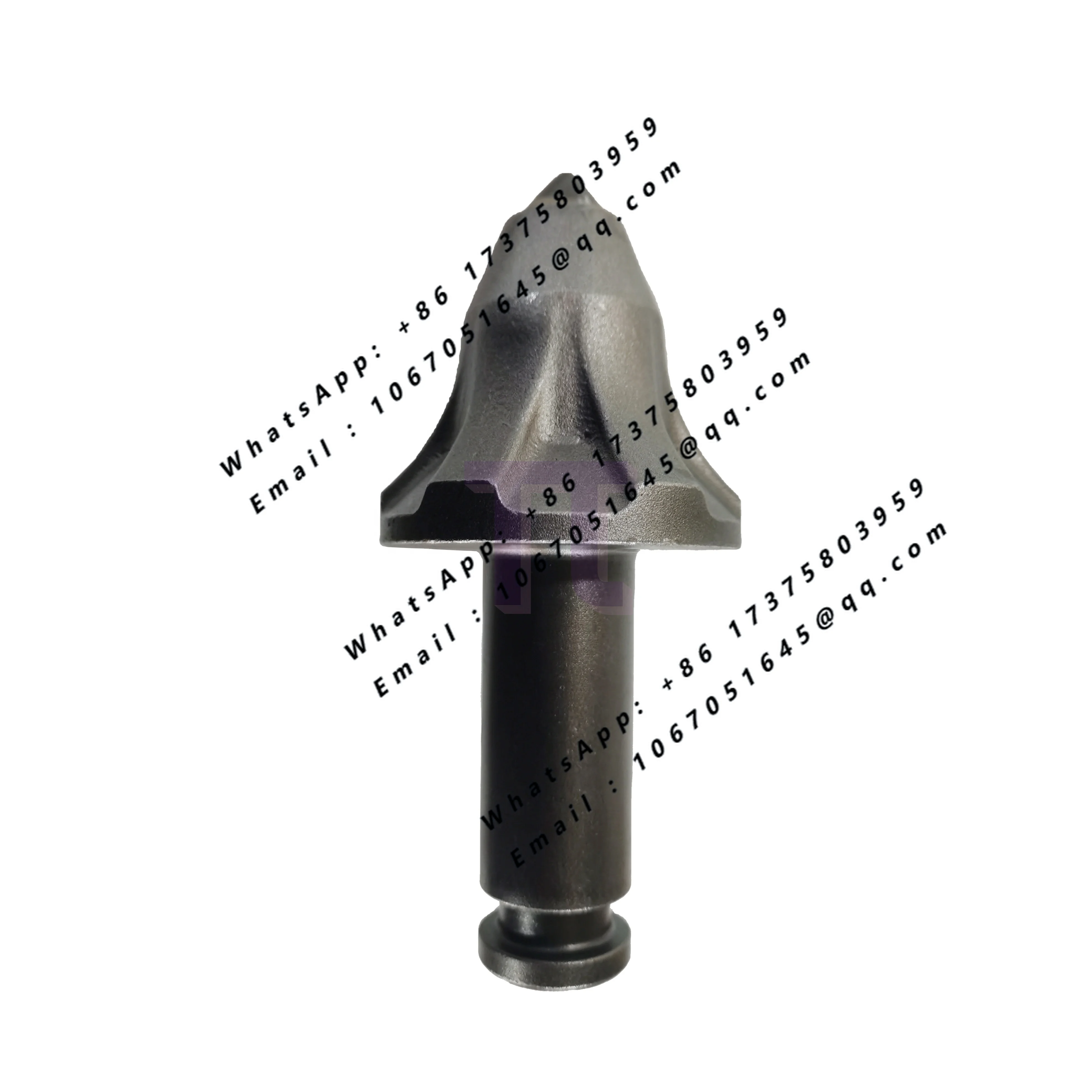 ER 2000 Round Attack Picks Tunneling Teeth 19mm Tungsten- Carbide Tipped Toothpick 30mm Round Shank Milling Teeth Rock Breacker