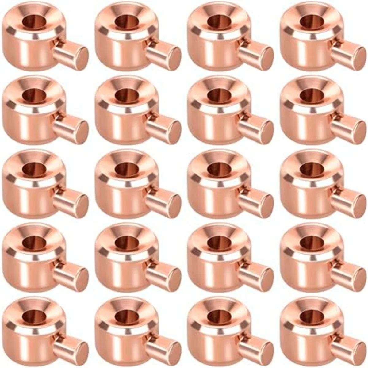 

CXZD-20шт обжимные бусины для изготовления ювелирных изделий для браслета и ожерелья D