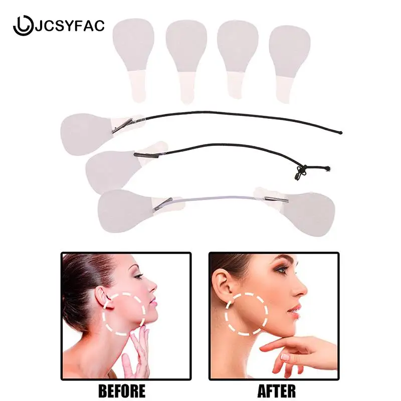 60PCS/Set Anti Wrinkle Facial Line Lifting Skin Sticker Makeup Instant Face Lift Tape Neck Eye Lift V Line Shape Tape