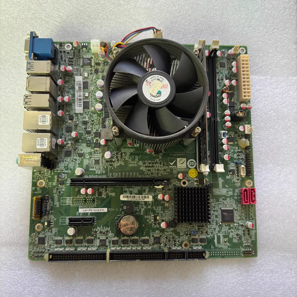 Original  IOBP-IMB-H612B-R10 Industrial Control Motherboard With Dual VGA