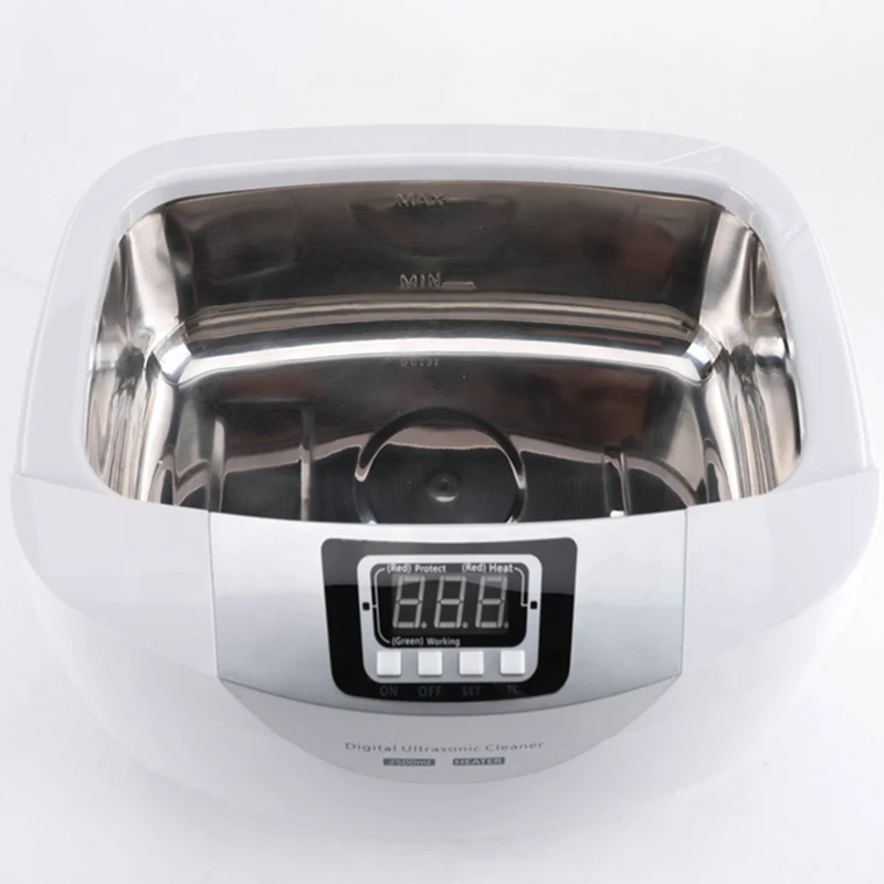 Ultrasonic Cleaner Powerful 170W Digital Display Large Tank Capacity 2500ml