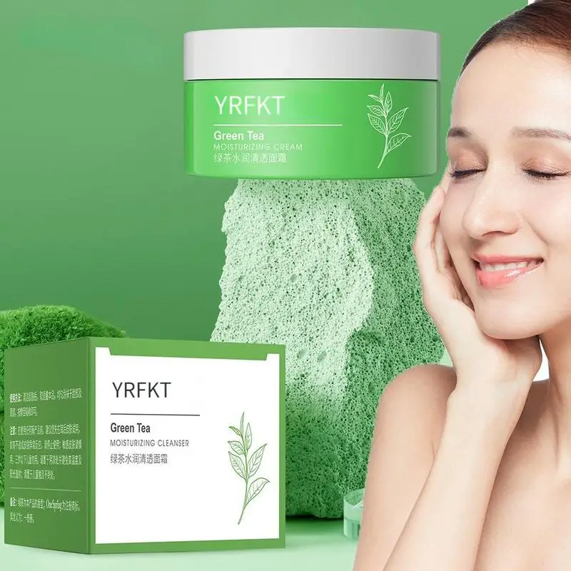 

Green Tea Hydrating Clear Cream Hydrating Moisturizing Care Rejuvenation Facial Care Cream