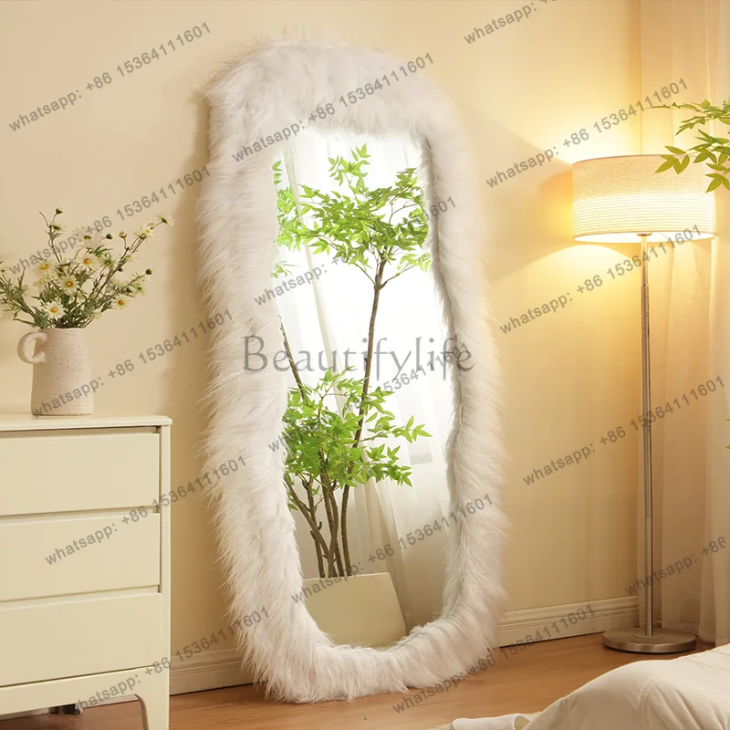 LD Moving Modern Mirror Living Room Items Full Body Standing Girls Men Bedroom Bathroom Mirror Funky Espelhos