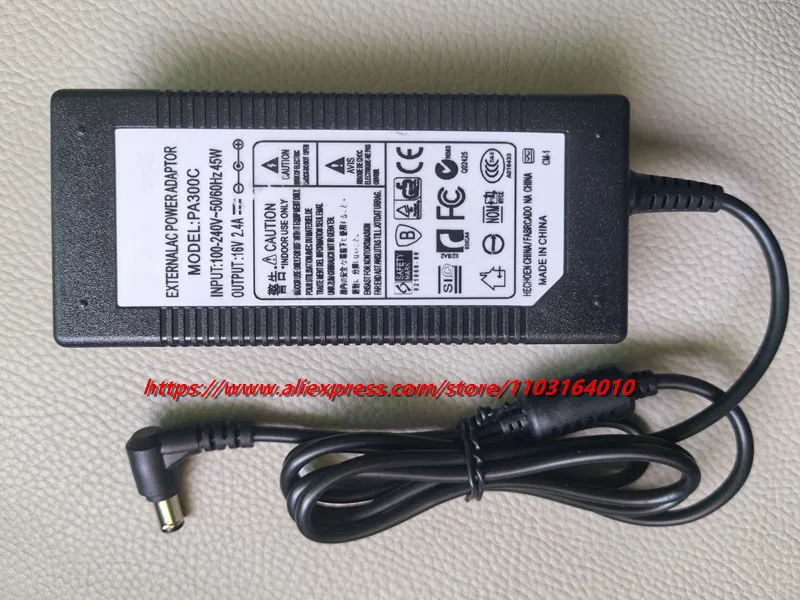 New PA-300C 16V 2.4A AC  Adapter Charger For YAMAHA PSR-S550 PSR-S650 PSR-S670 PSR-S770 PSR-S970 PSR-S775 Piano Power Supply view 2