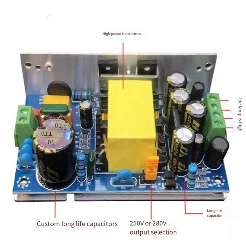 Tube Preamp Switch Power Supply Valve Amplifier Transformer High Power Low Ripple With Shield Cover, Fine Workmanship