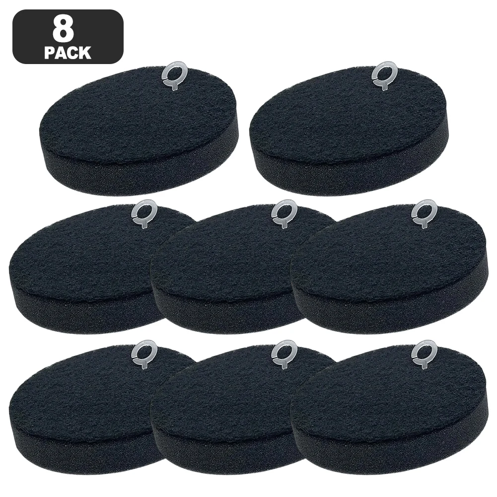 8 шт. HEPA-фильтр для Bissell 4245 для PowerClean для FurGuard 280 Вт и FurFinder 200 Вт самостоящийся беспроводной пылесос