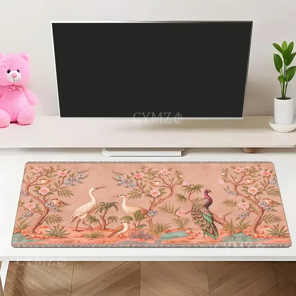 High definition bird language fragrant mouse pad rubber anti slip computer laptop desktop pads thick keyboard PC accessories