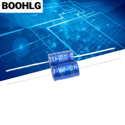 5PCSaudio frequency crossover horizontal axial non-polar electrolytic capacitor 100v 47uf 13X20mm
