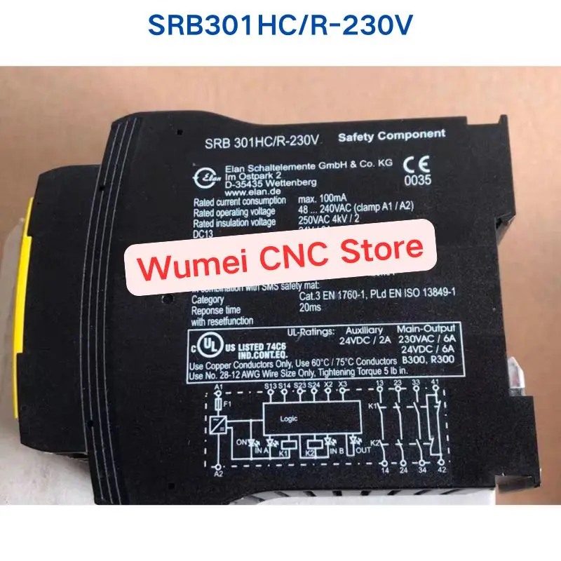 Second-hand test OK safety relay SRB 301HC/R-230V 1 piece