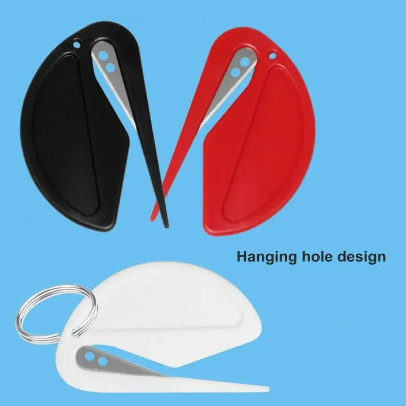 

Plastic Letter Opener Efficient Paper Cutting Tool Suitable for Kraft Paper Scrapbooking Christmas Gift Wrapping Mail