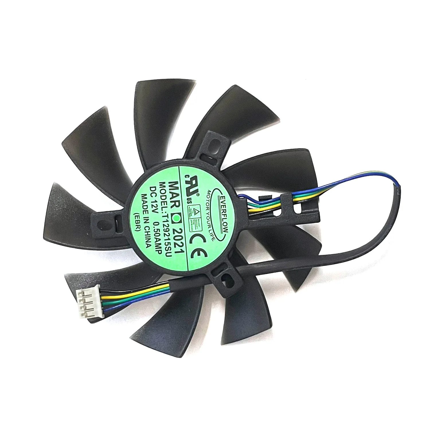 85mm t129215su dc 12v 0.5a 4pin gtx970 ventilador para asus gtx970 960 950 760 670 mini placa gráfica koelventilator