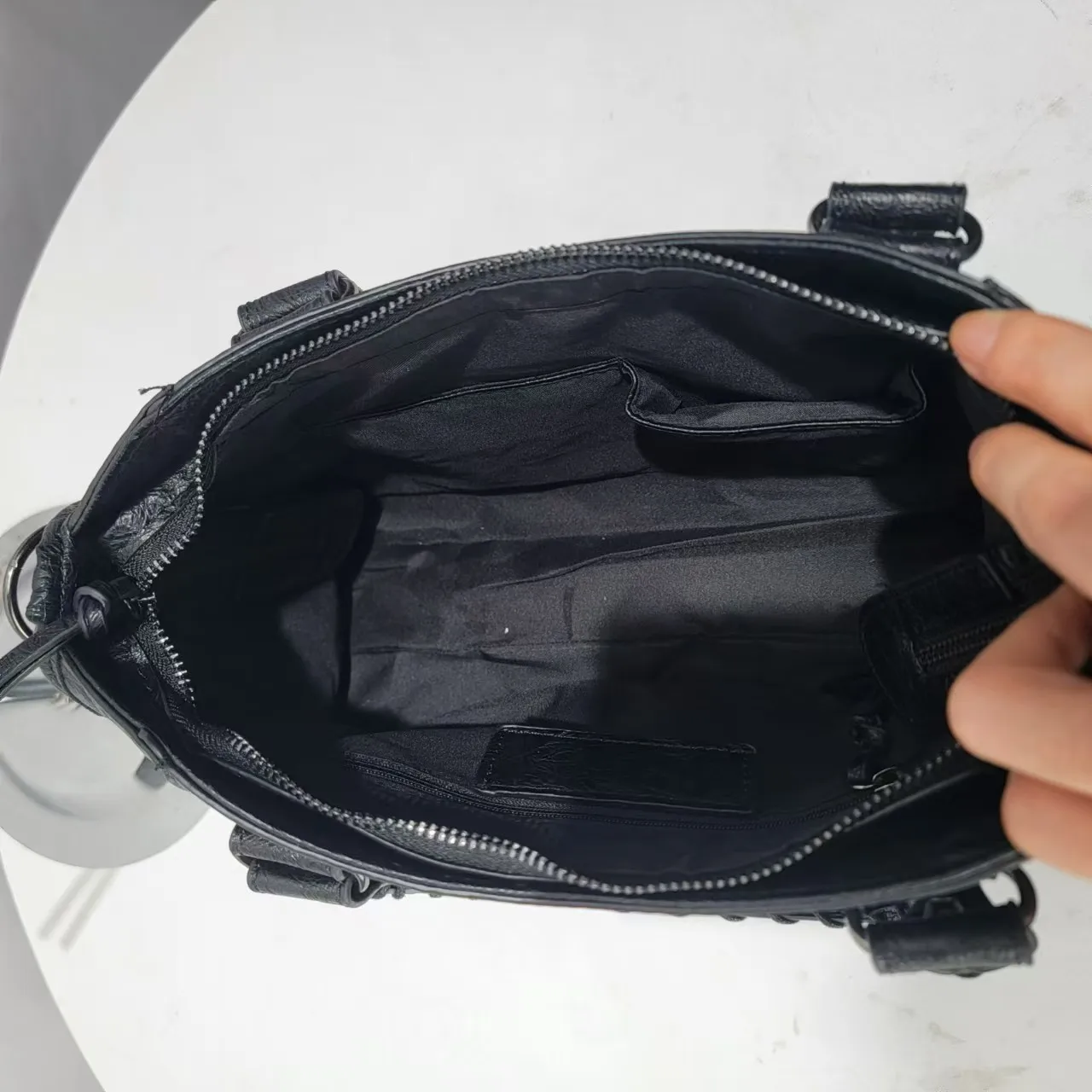 لا شعار نوعية جيدة 2025 وصول جديد حقائب اليد للنساء العلامة التجارية الشهيرة حقيبة كتف سيدة بولي Leather حقائب جلدية كروسبودي حقيبة دراجة نارية #3