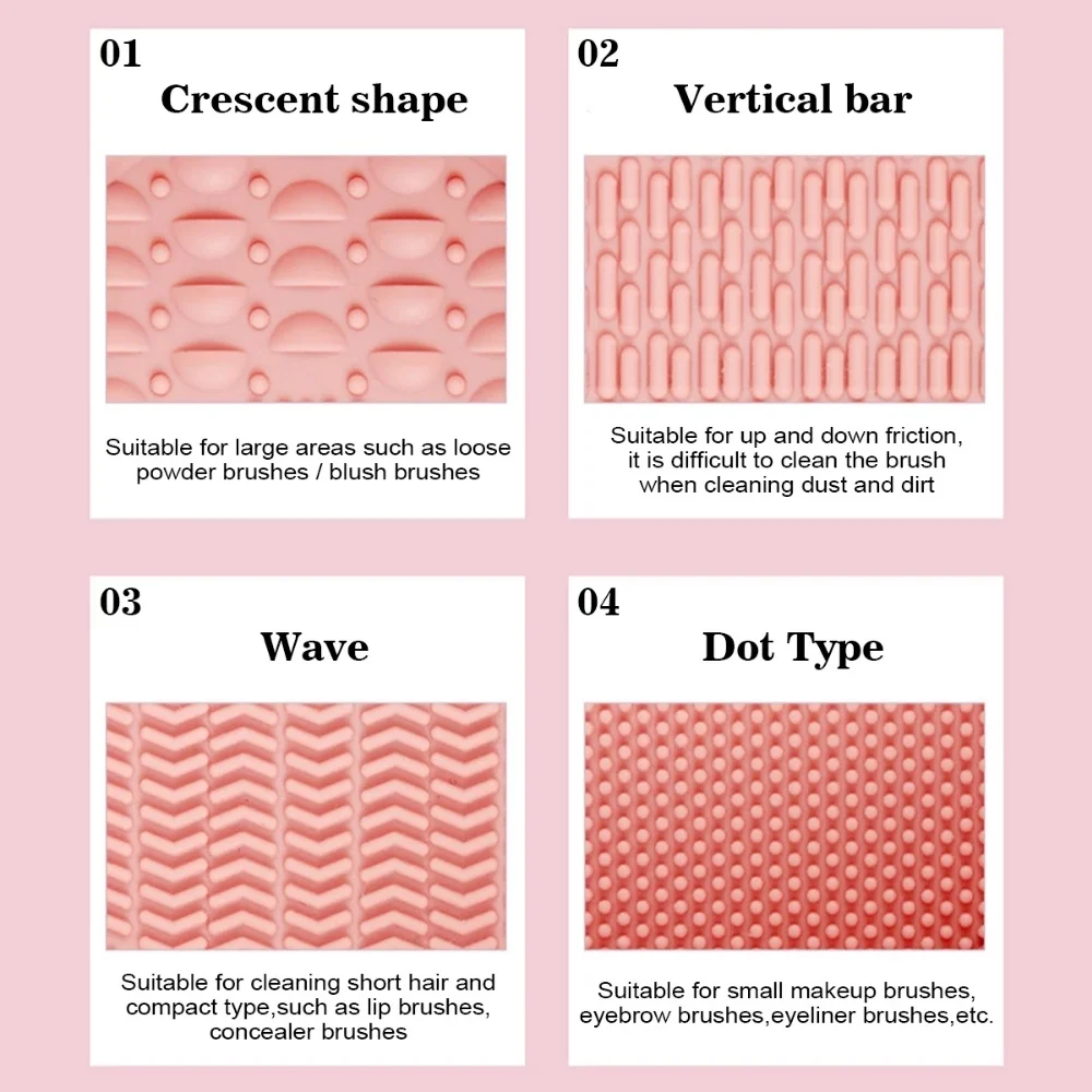 Silikonowa miska do czyszczenia pędzli do makijażu, wielofunkcyjna i składana, może być używana do czyszczenia gąbek do makijażu, pędzli do makijażu itp.