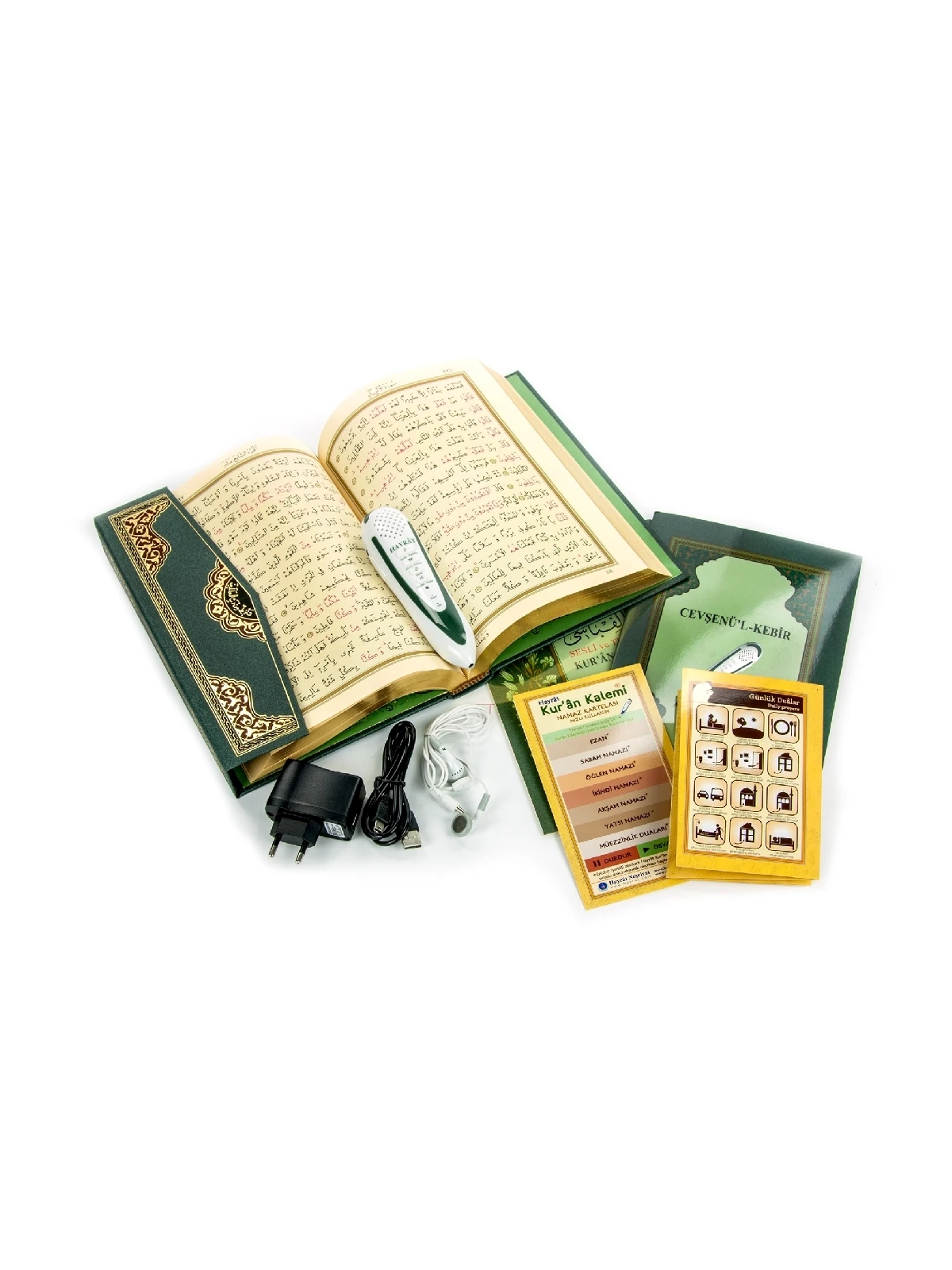 Quran Digital Pen - Medium Size-Medium Size - Green - Hayrat Nesriyat