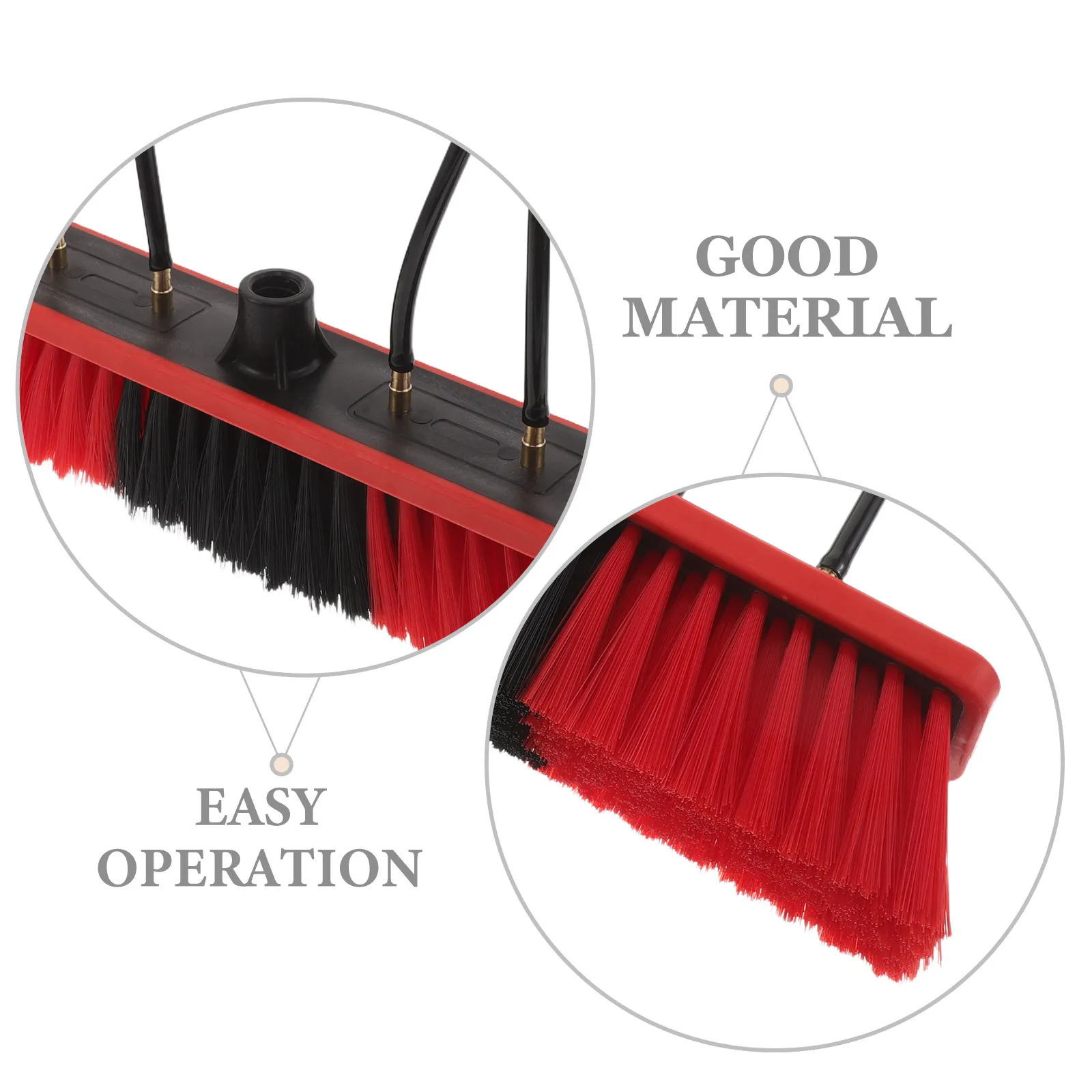 Photovoltaic Panel Brush Head Universal Replacement for Scrubber Solar Panel Cleaning Brush Refills Maintenance Tool Accessories