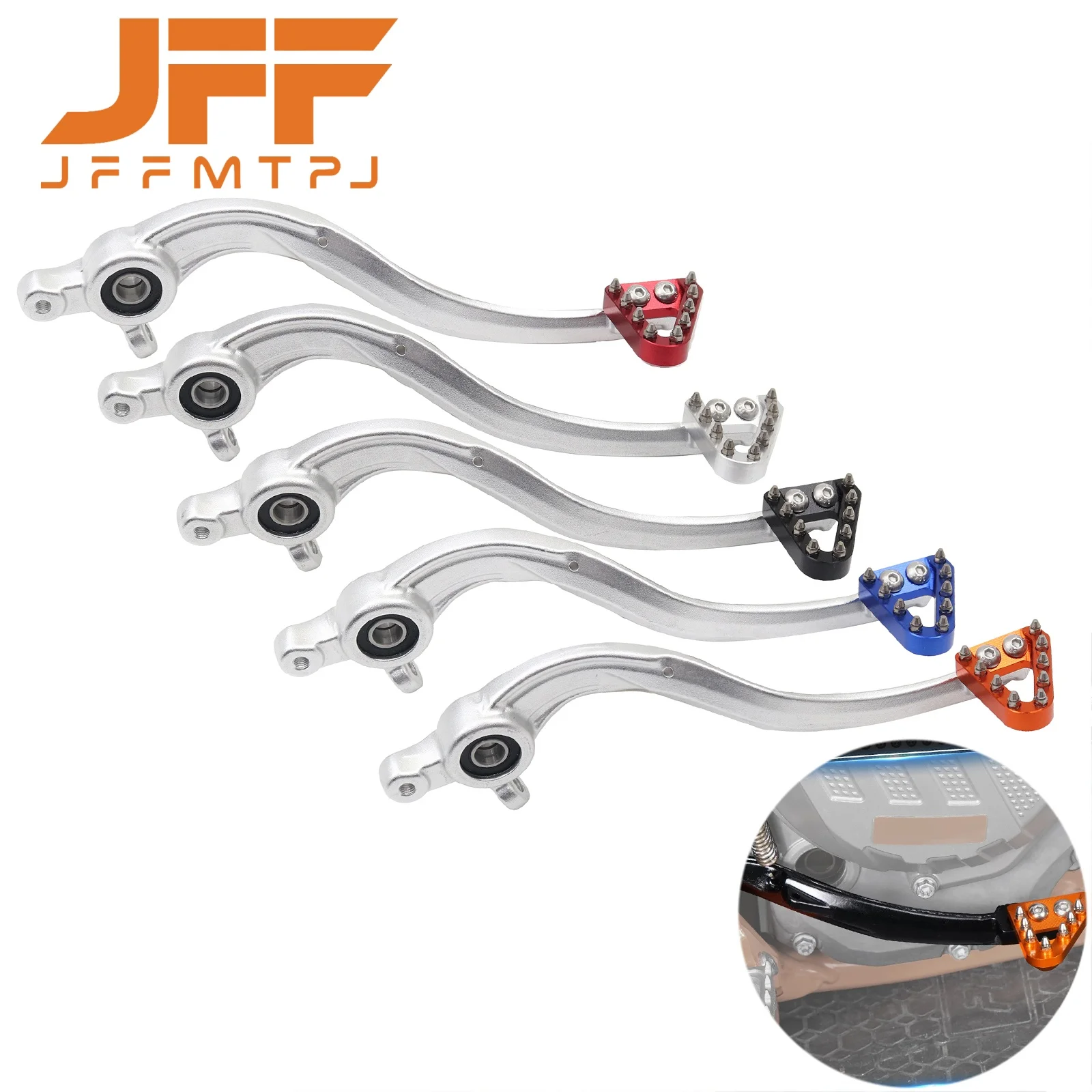 Motorcycle CNC Forged Rear Brake Lever For Husqvarna TC FC TX FX FS TE FE 125 150 250 300 350 450 501 200i 300i 501S 2016-2023