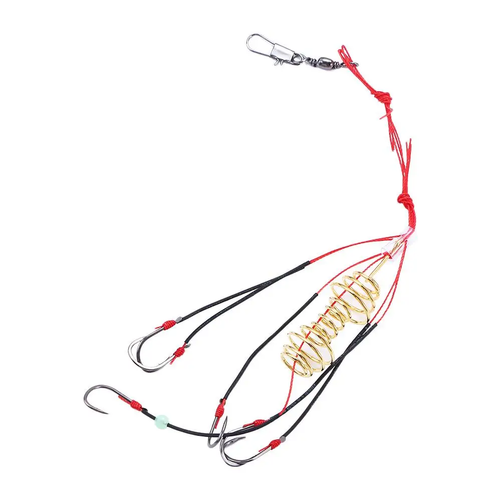 

Springs Fishing Tools Luminous Beads High Carbon Steel Lure Trap Hooks Explosion Fishing Hooks Fishinghook Fishing Bait Hooks