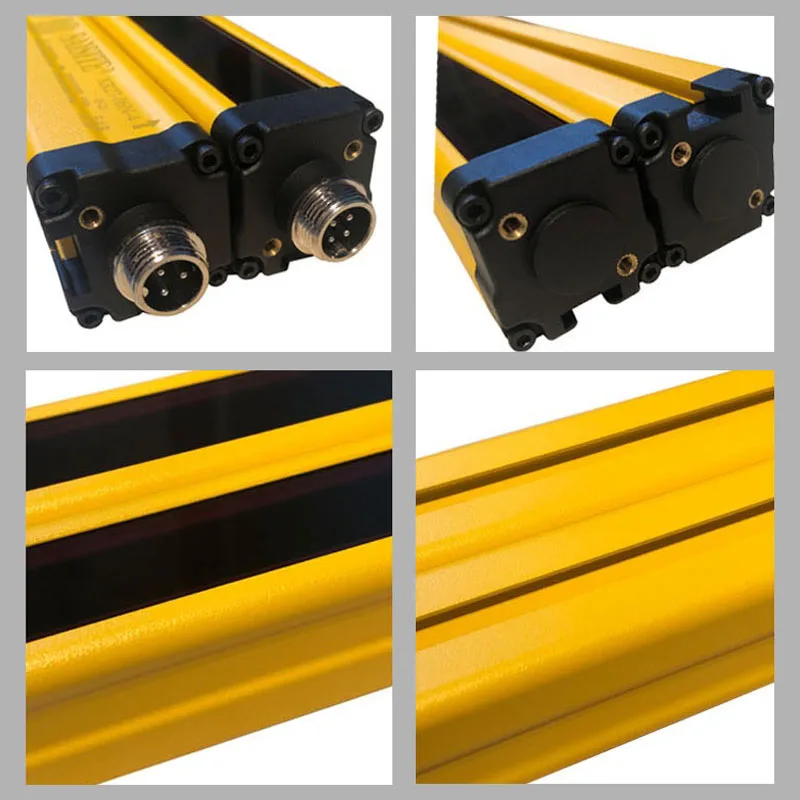 Imagem -05 - Saisite-comutador de Sensor com Grade Infravermelha Luz de Segurança Sensores Saída Pnp 16 18 20 22 24 26 28 Beams 10 mm 20 mm 40 mm