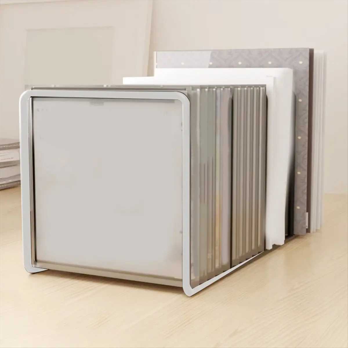 Top Sale Vinyl Record Display Shelf Turntable Storage Shelf Exhibit Stand Holder Large