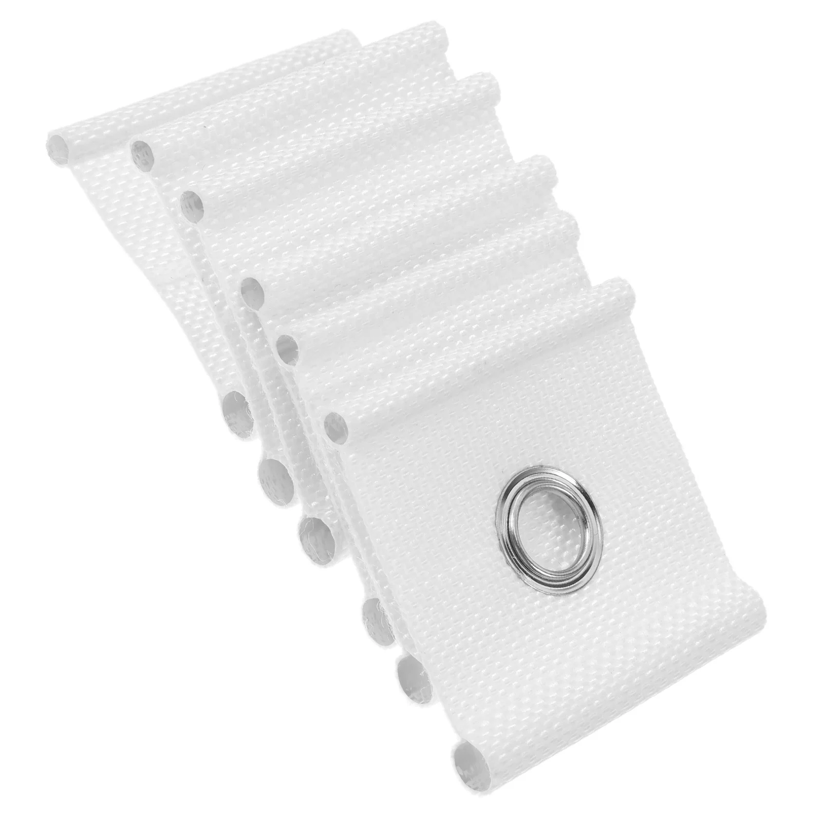 

6Pcs Rv Awning Eyelets Durable Piping Accessories for Camping Caravan Tent Shade Outdoor Awning Hardware Light Hangers Piping