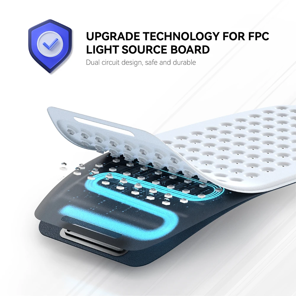 Hello Face L120 510K/ CE Near Infrared Red Light Therapy Belt Waterproof and Sweatproof LED light Pad For Pain Relief