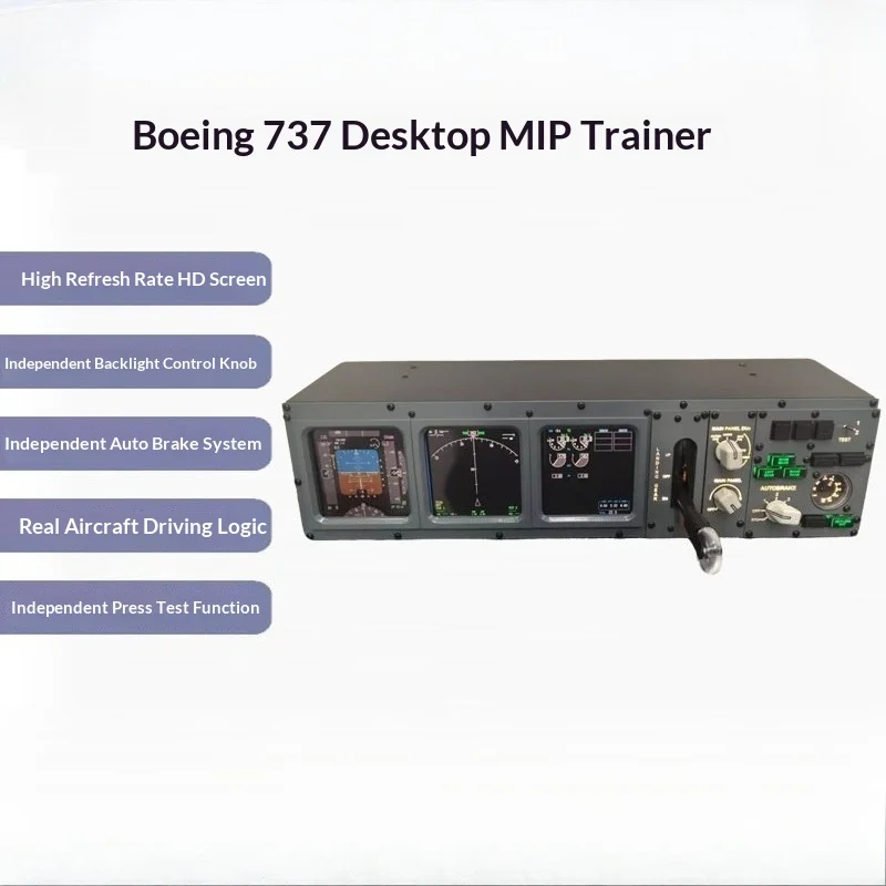 Boeing737 Desktop MIP Flight Simulator Trainer Panel ForX-Plane MSFS PMDG737 Zibo737 Simulation Cockpit Flight Training Hardware