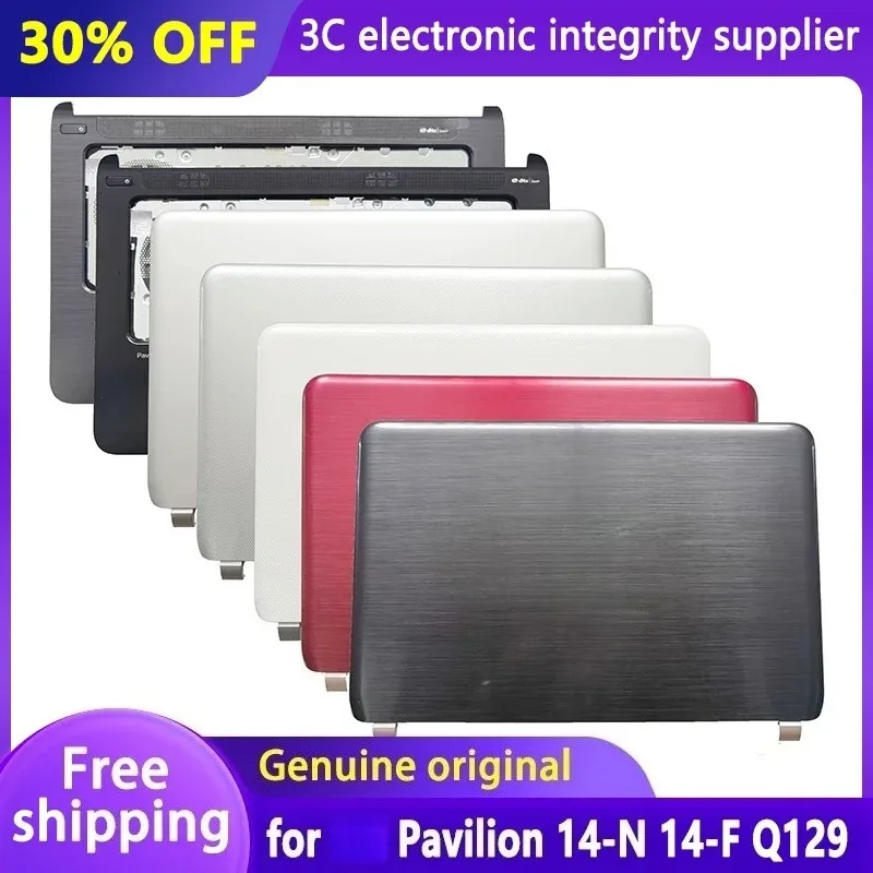 

Original New Laptop Case for Pavilion 14-N 14-F TPN-Q129 LCD Back Cover Palmrest Top Housing Upper Shell Rear Lid Replacement